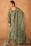 Nimra Pure Bemberg Rose Silk Salwar Suit Design 10004