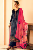 Velvet Senses Premium Plush Velvet Salwar Suit Design 10015