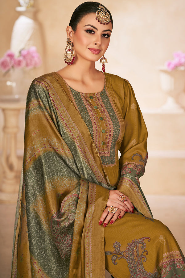 Sakhi-3 Pure Pashmina Salwar Suit