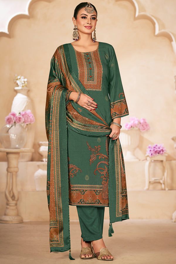 Sakhi-3 Pure Pashmina Salwar Suit