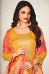 Zohra Pure Bemberg Chinon Jacquard Salwar Suit