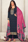 Zohra Pure Bemberg Chinon Jacquard Salwar Suit