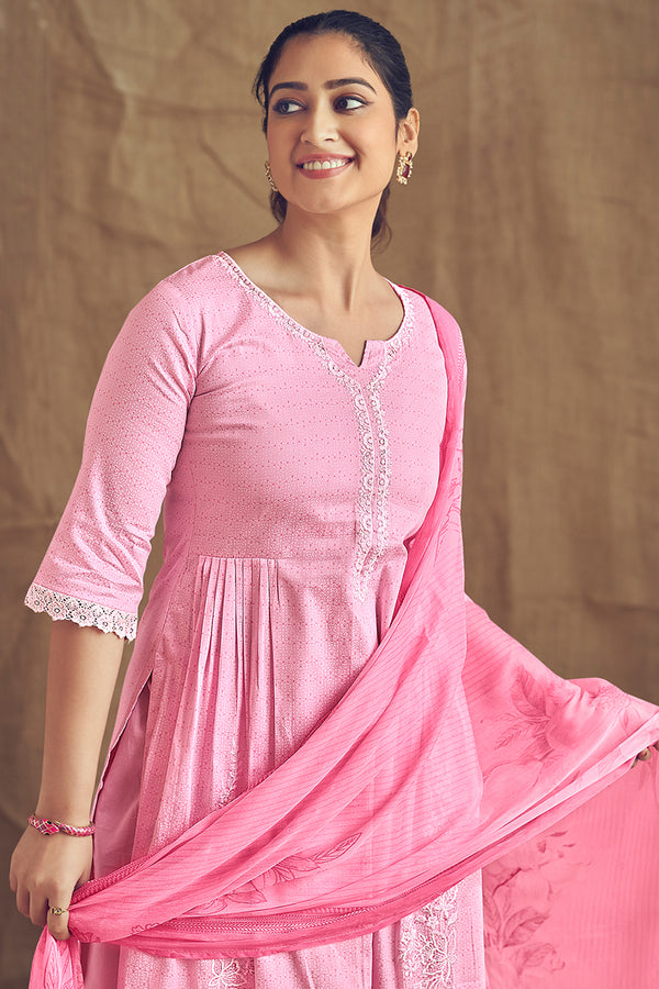 Simran Superior Cotton Salwar Suit Design 10056