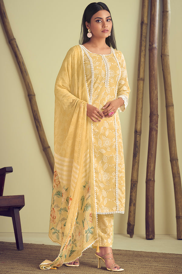 Aadhya Superior Cotton Salwar Suit Design 10072