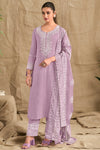Pure Premium Linen Dyed with Coding Embroidered Salwar Suit