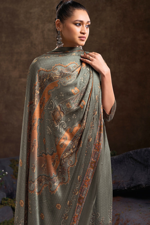 Premium Pure Pashmina Digital Print Salwar Suits