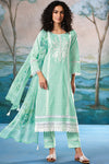 Superior Cotton Print Embroidered Salwar Suit