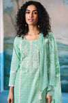 Superior Cotton Print Embroidered Salwar Suit