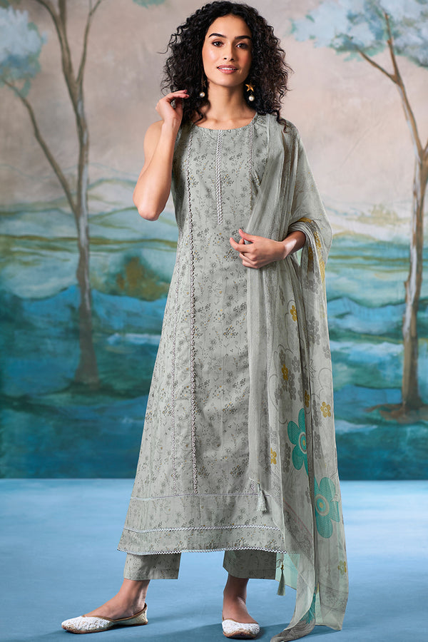 Superior Cotton Block Print Salwar Suit