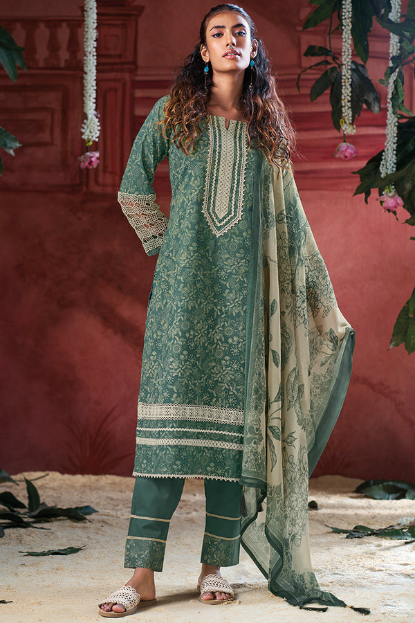 Superior Cotton Block Printed Salwar Suit