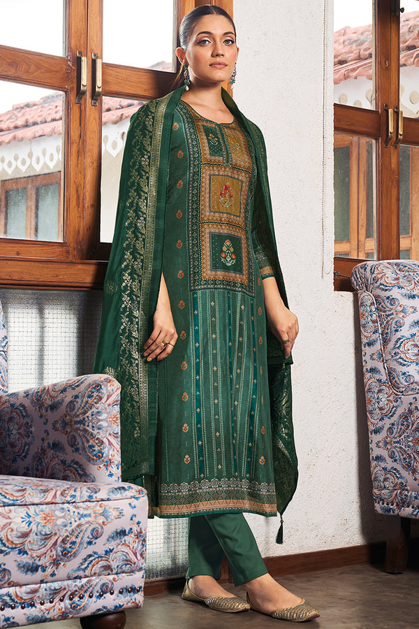 Arzu Pure Bemberg Silk Salwar Suit Design