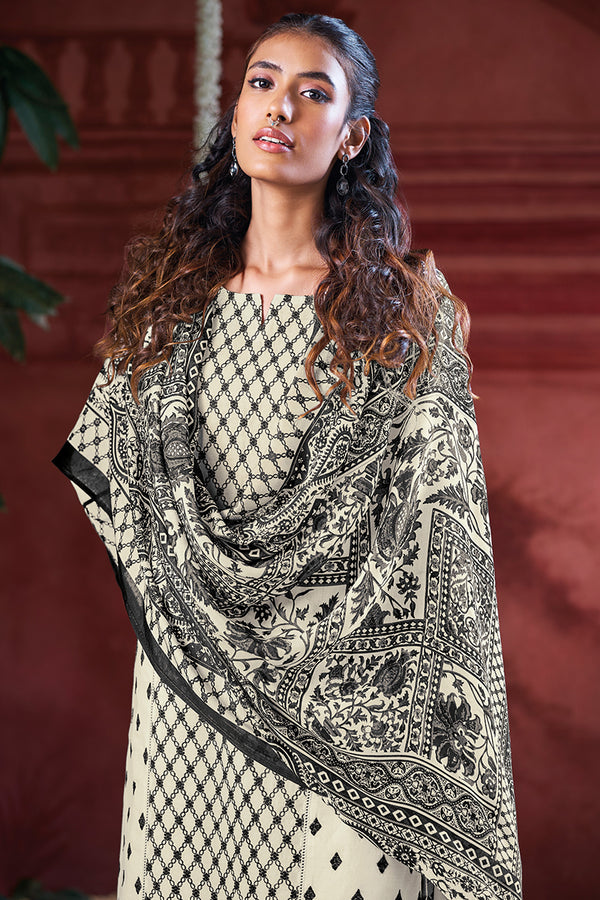 Superior Natural Cotton With Heavy Embroidered Salwar Suits