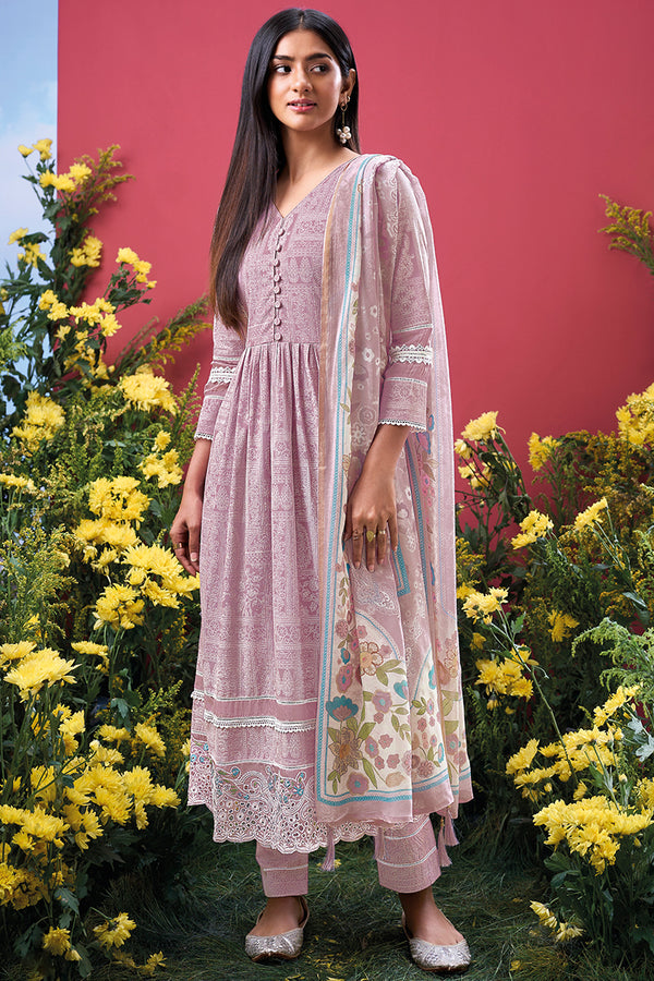 Superior Cotton Lawn Block Printed Salwar Suit