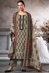 Superior Cotton Block Print Embroidered Salwar Suit