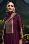 Premium Viscose Woven Silk Jacquard Salwar Suit