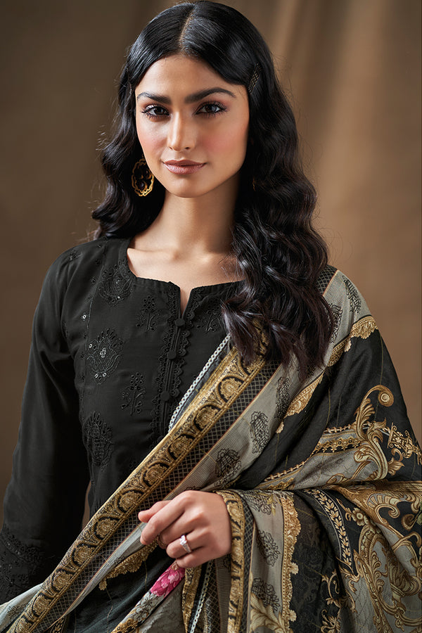 Premium Bemberg Silk Heavy Embroidered Salwar Suit