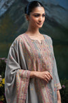 Premium Pure Wool Pashmina Meena Jacquard Salwar Suit
