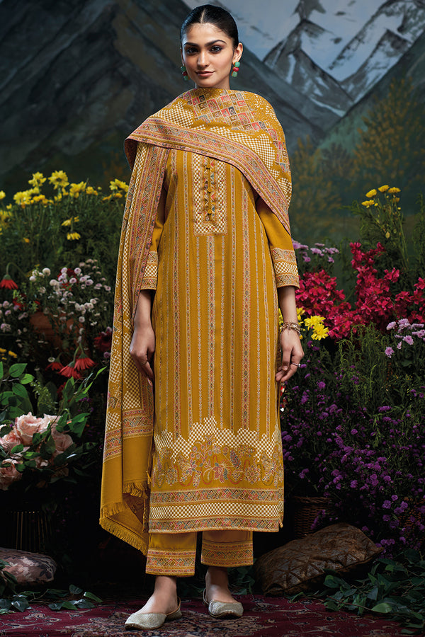 Premium Pure Pashmina Jacquard Salwar Suits