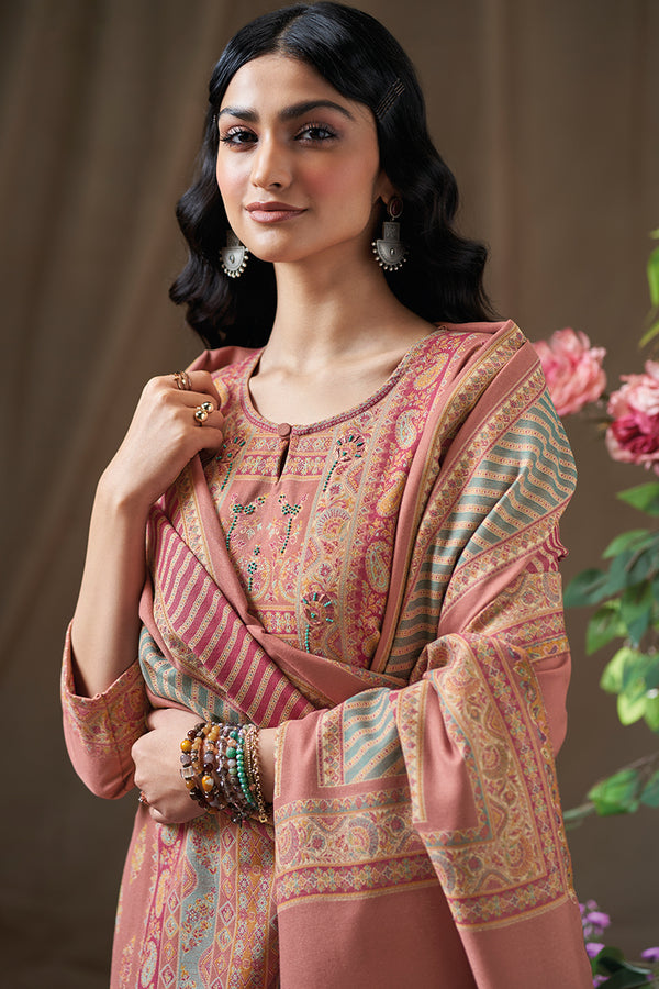 Premium Pure Pashmina Jacquard Salwar Suit