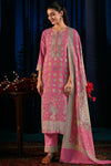 Premium Pure Wool Pashmina Meena Jacquard Salwar Suit