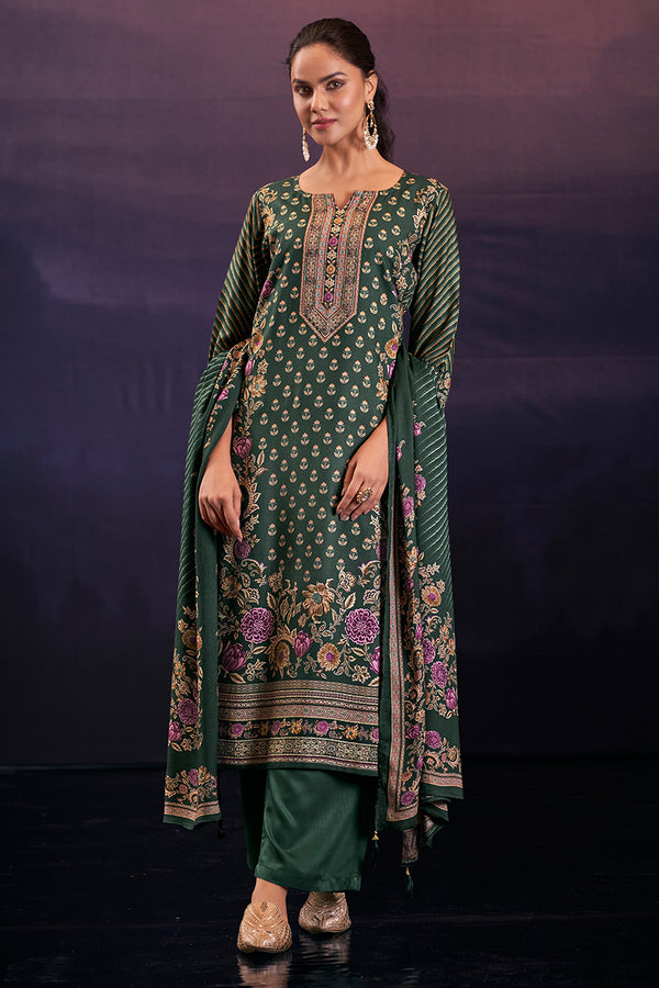 Premium Pure Pashmina Digital Printed Salwar Suit
