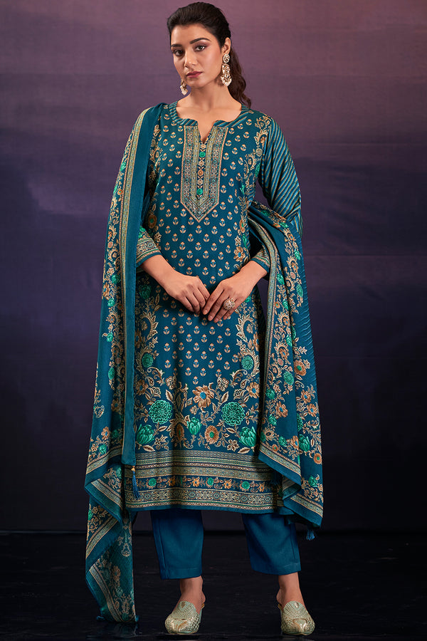 Premium Pure Pashmina Digital Printed Salwar Suit