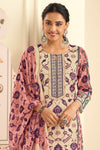 Bemberg Cotton Lawn Digital Printed Salwar Suit