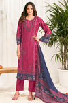 Pure Mul Chanderi Digital Printed Handwork Salwar Suit