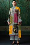Pure Mul Checks Digital Print With Handwork Salwar Suits