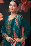 Saira Velvet Salwar Suit Design 1066
