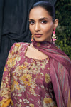 Arisa Pure Bemberg Rose Silk Salwar Suit