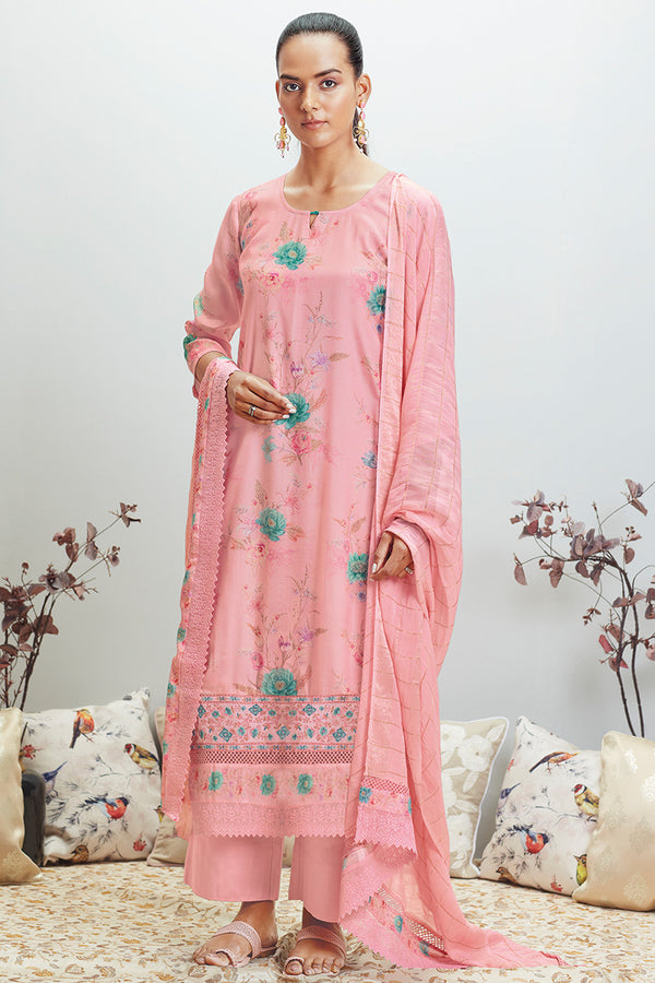 Nura Pure Soft Bemberg Silk Salwar Suit Design