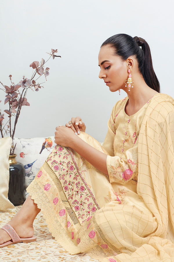 Nura Pure Soft Bemberg Silk Salwar Suit Design