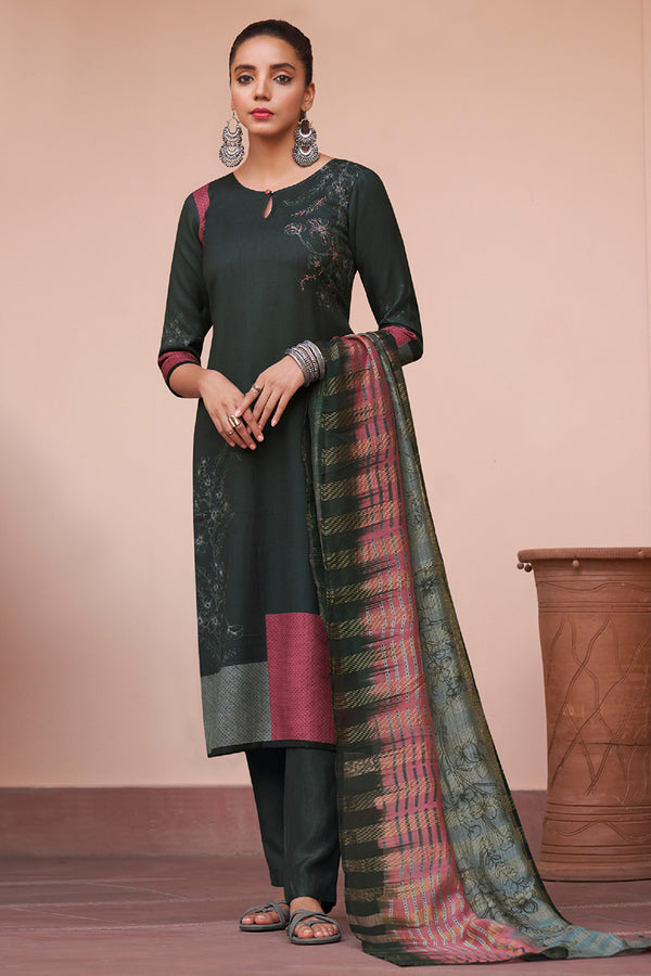 The Ancestry Story Pashmina Salwar Suit Design