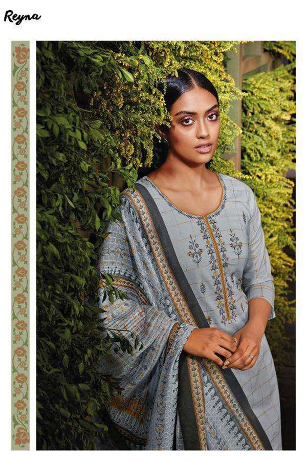 Gardenia Superior Lawn Cotton Salwar Suit Design 607