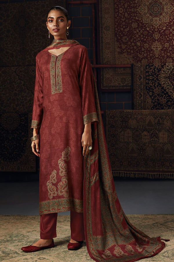 Sakhi-2 Pure Viscose Pashmina Salwar Suit Design