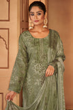 Nimra Pure Bemberg Rose Silk Salwar Suit Design 10004