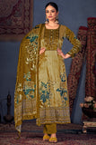 Velvet Rush Velvet Salwar Suit Design 10016