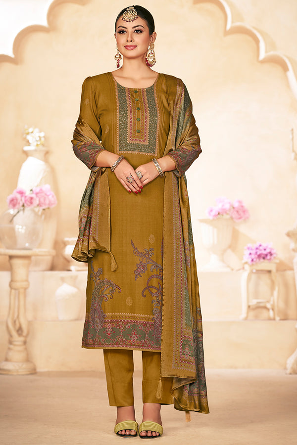 Sakhi-3 Pure Pashmina Salwar Suit