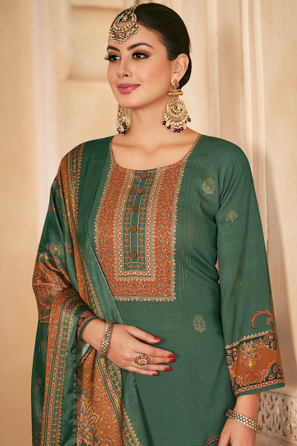 Sakhi-3 Pure Pashmina Salwar Suit