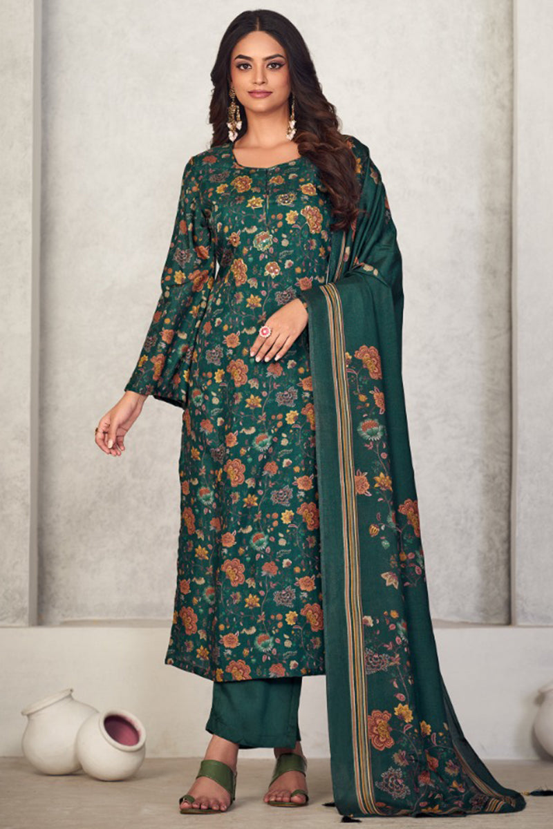 Myra Pure Bemberg Soft Silk Salwar Suit Design 10028