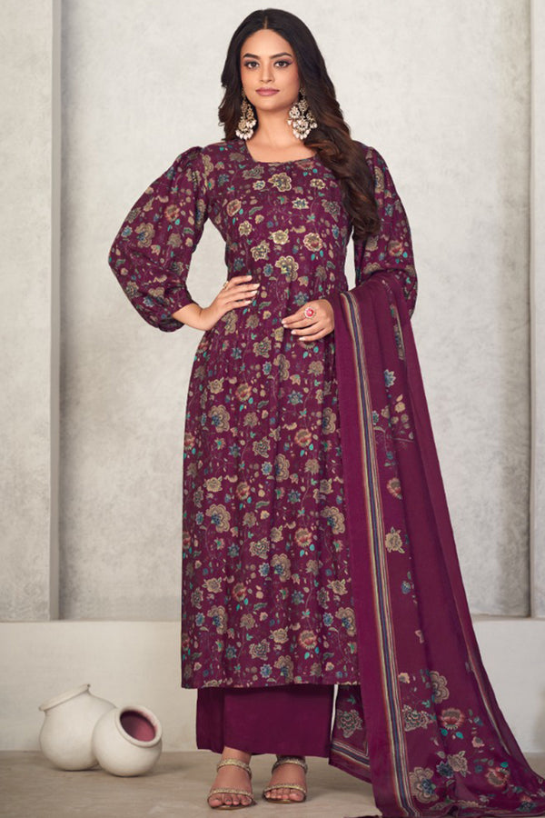 Myra Pure Bemberg Soft Silk Salwar Suit