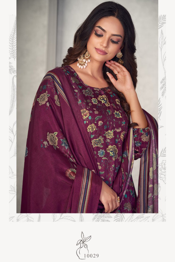 Myra Pure Bemberg Soft Silk Salwar Suit