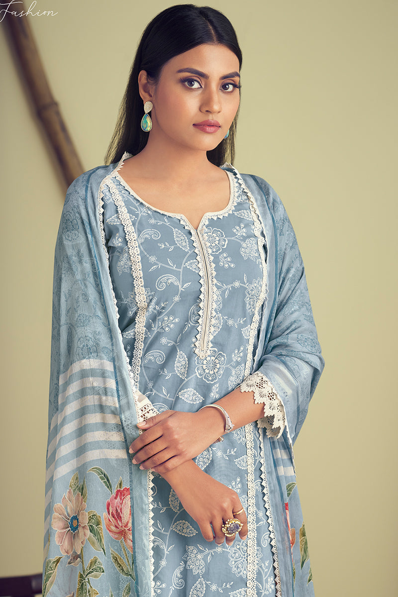 Aadhya Superior Cotton Salwar Suit Design 10072