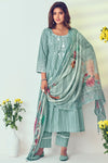 Superior Cotton Katha Print Salwar Suit