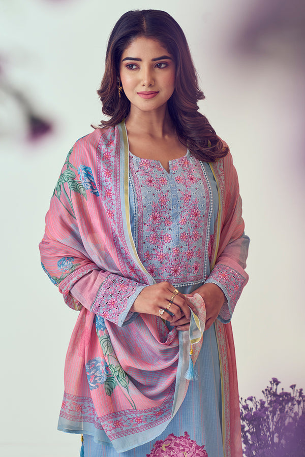 Premium Pure Linen Digital Printed Salwar Suit