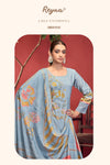 Channel Timeless Beauty in a Sky Blue Pure Bemberg Muslin Salwar Suit