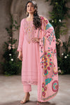 Pure Cotton Silk Embroidered Salwar Suits
