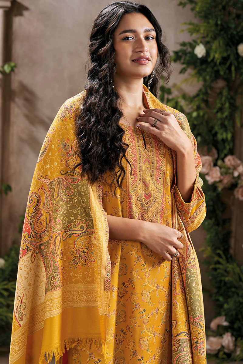 Premium Pure Pashmina Jacquard Salwar Suit