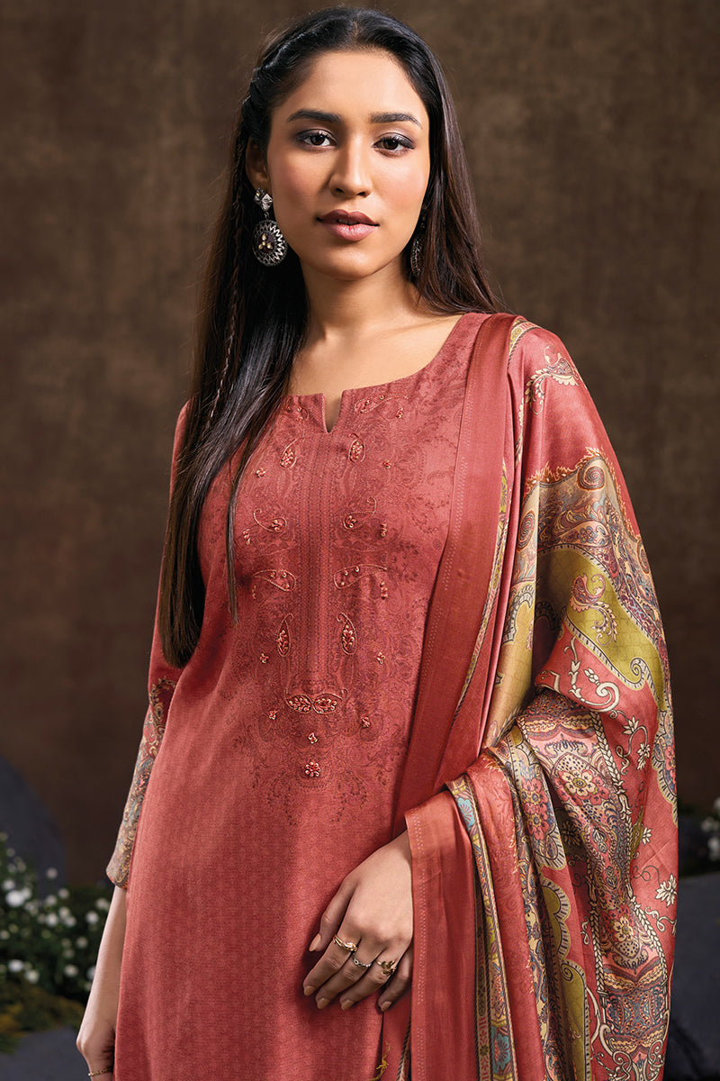Premium Pure Pashmina Digital Print Salwar Suits